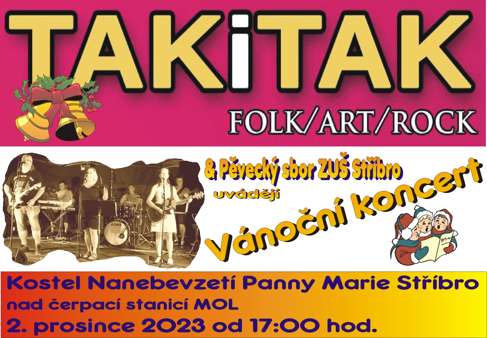 Vánoční koncert Stříbro 2.12.2023