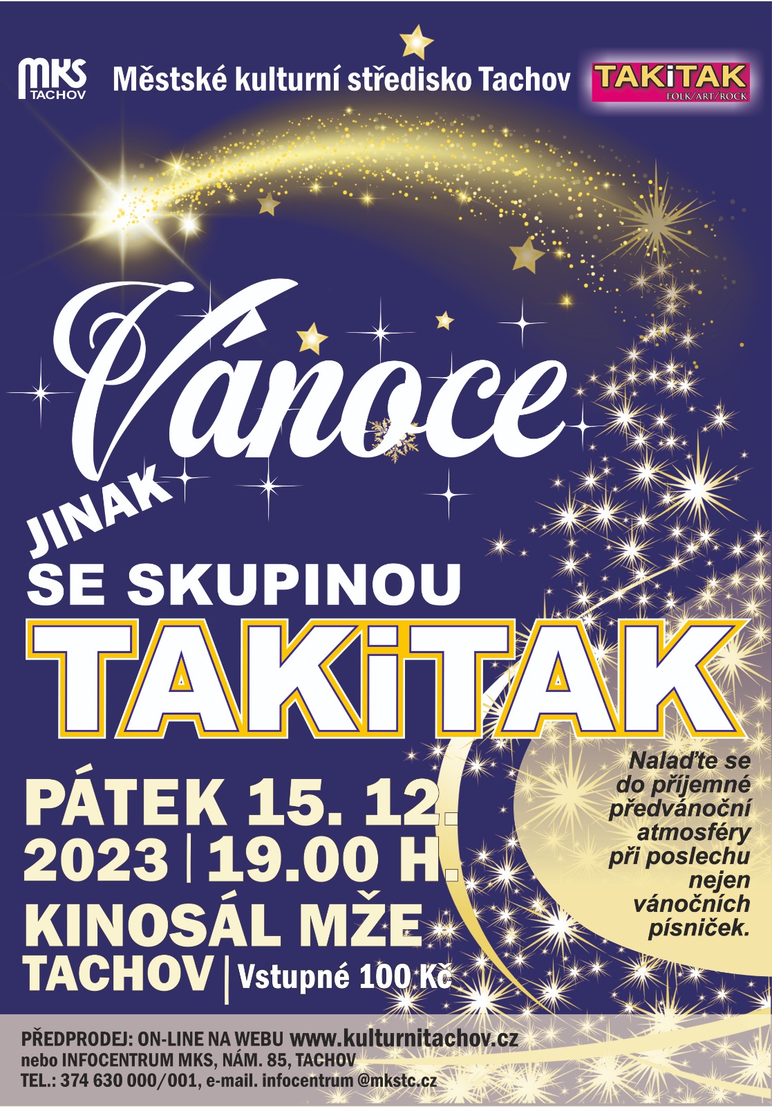 Vánoce jinak s TAKiTAK v Tachově Vánoce jinak s TAKiTAK v Tachově